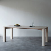 Corner Bar medium natural ash table
